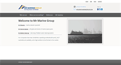 Desktop Screenshot of mr-marinegroup.com