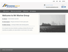 Tablet Screenshot of mr-marinegroup.com